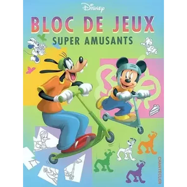 Bloc de jeux super amusants - Disney