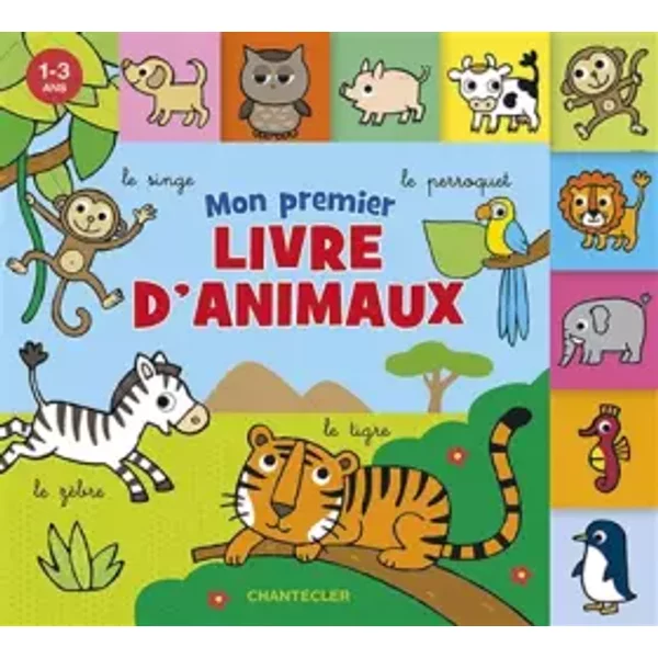 Mon Premier Livre D'animaux (1-3 A.) - Collectif-image