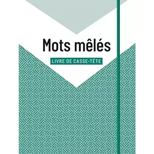 Mots mêlés - Livre de casse-tête - ZNU