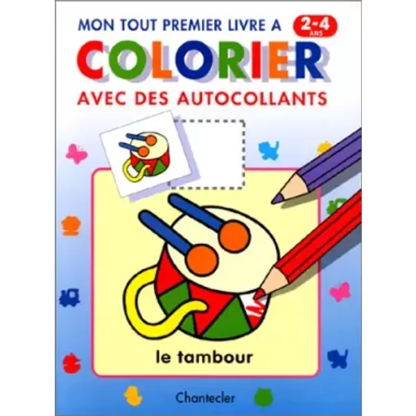 Mon Tout Premier Livre à Colorier Avec Autocollants (2-4 A.) - Collectif-image