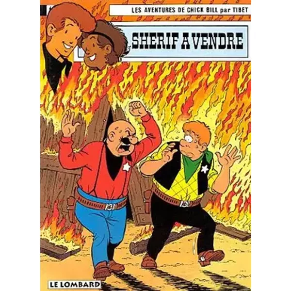 Chick Bill, tome 45 : Sherif à vendre - Tibet