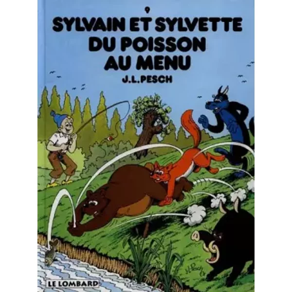 Sylvain et Sylvette, tome 9 : Du poisson au menu - Jean-Louis Pesch