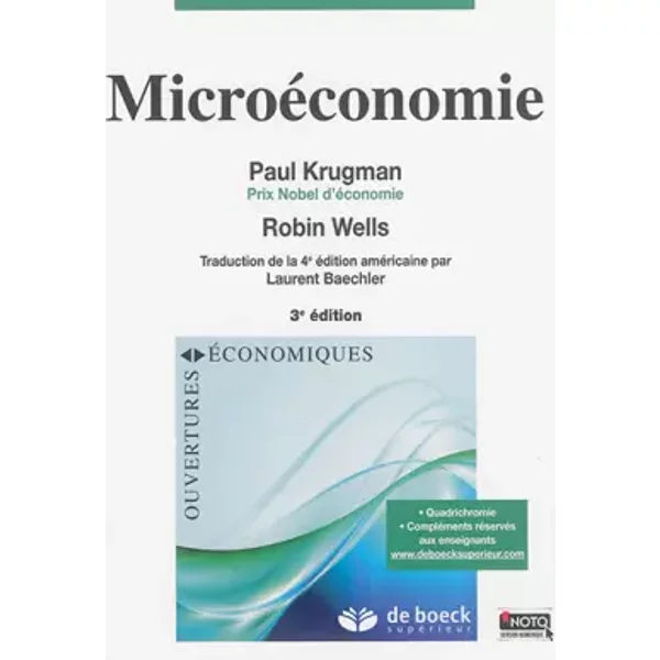 Microéconomie - PAUL KRUGMAN