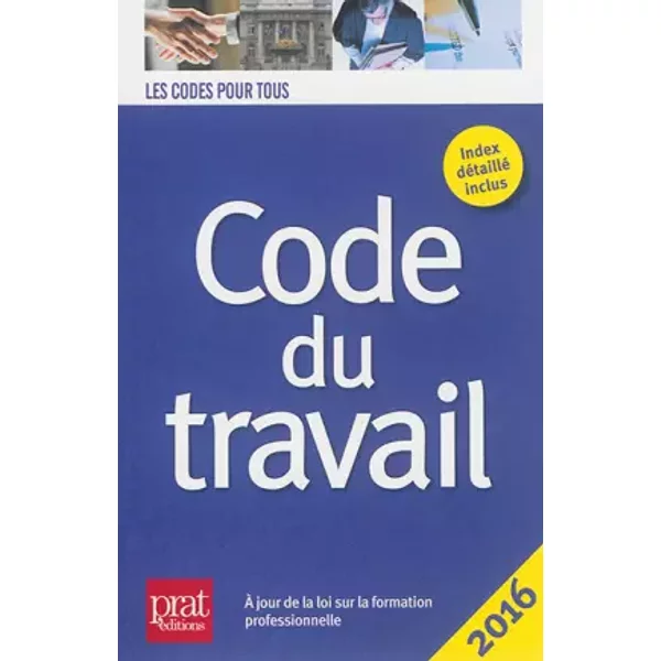 Code Du Travail - Prat Editions-image