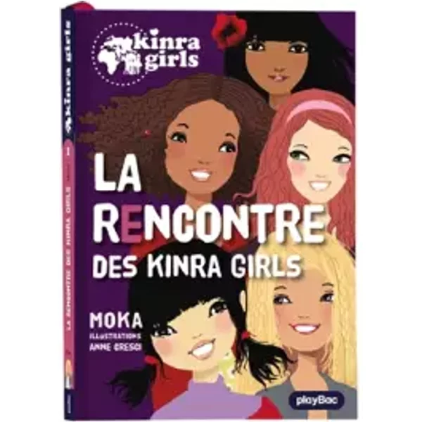 Kinra Girls : La Rencontre Des Kinra Tome 1 - Moka, Anne Cresci-image