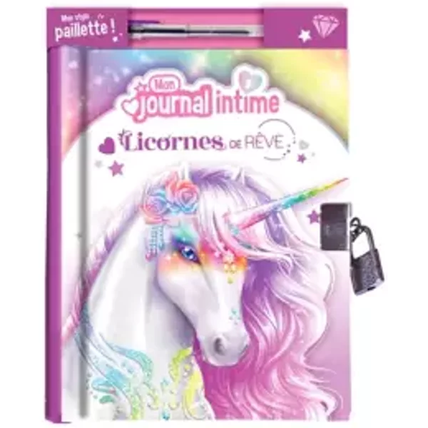 Mon Journal Intime Licornes - Playbac ÉDitions-image