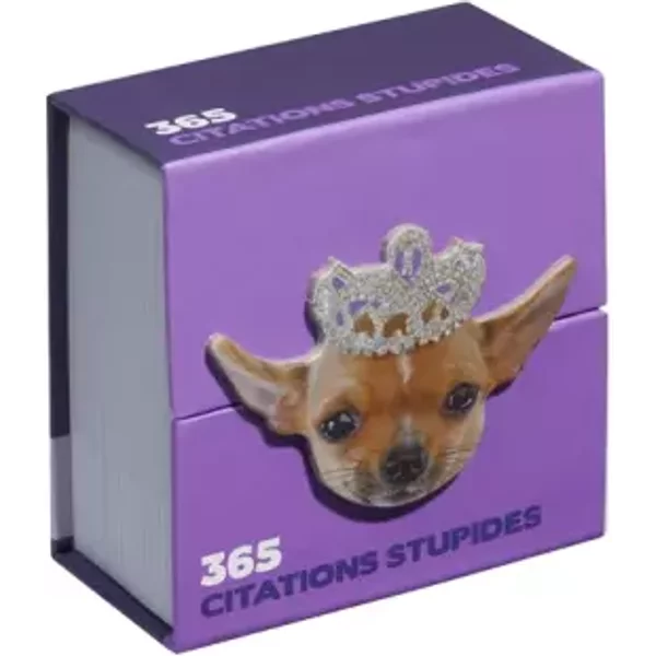 Mini Calendrier - 365 Citations Stupides - Play Bac-image