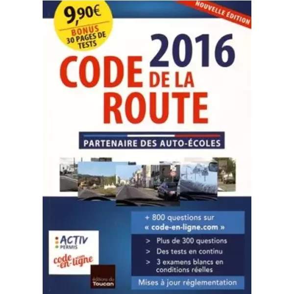code de la route 2016 - Collectif