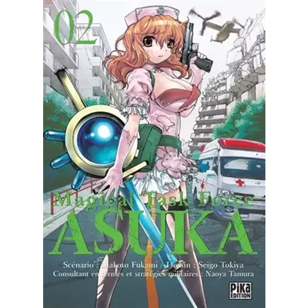 Magical Task Force Asuka T02 - Makoto Fukami, Seigo Tokiya