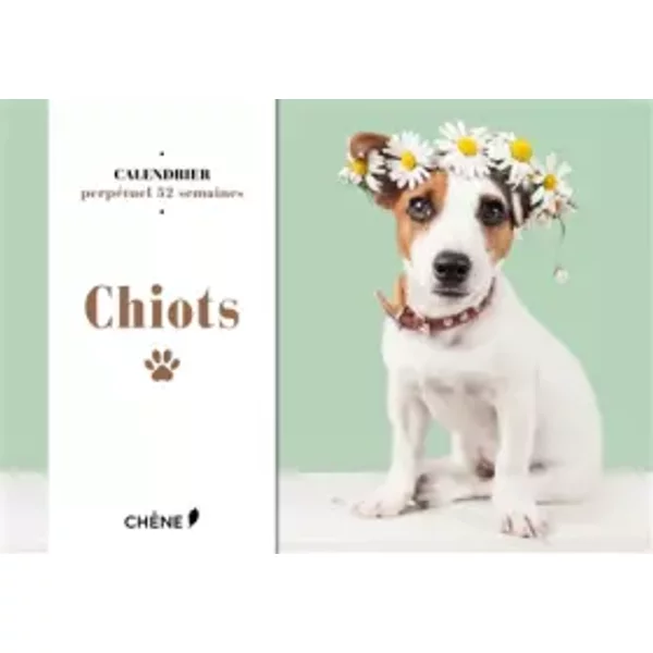 Chiots: Calendrier perpétuel 52 semaines - Valérie Tognali, Collectif