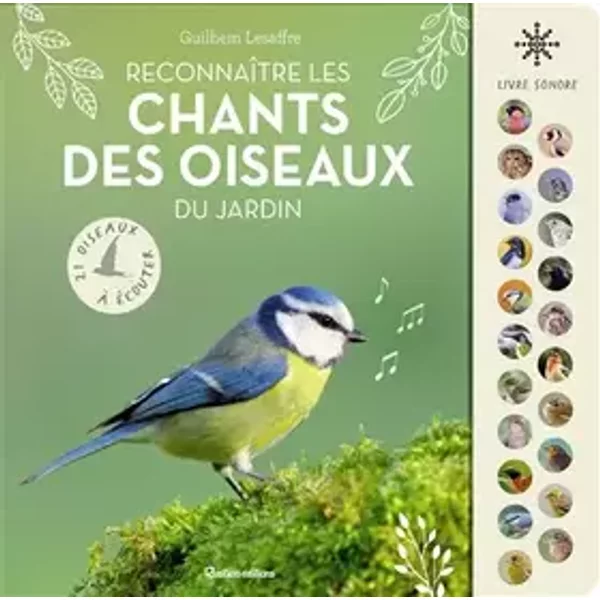 Reconnaître les chants des oiseaux du jardin: 21 oiseaux à écouter - Guilhem Lesaffre