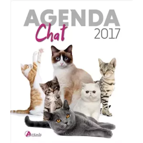 Agenda du chat 2017 - Isabelle Collin, Collectif