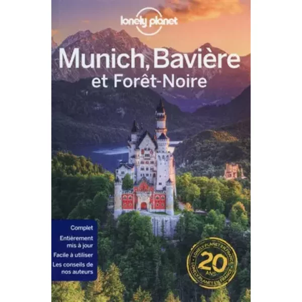 Munich la Bavière et la forêt noire - 1ed - Lonely Planet