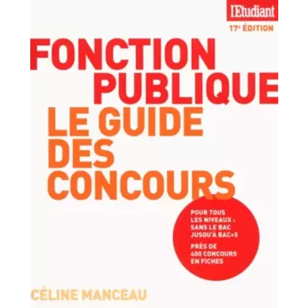 Le Guide Des Concours De La Fonction Publique - Celine Manceau-image
