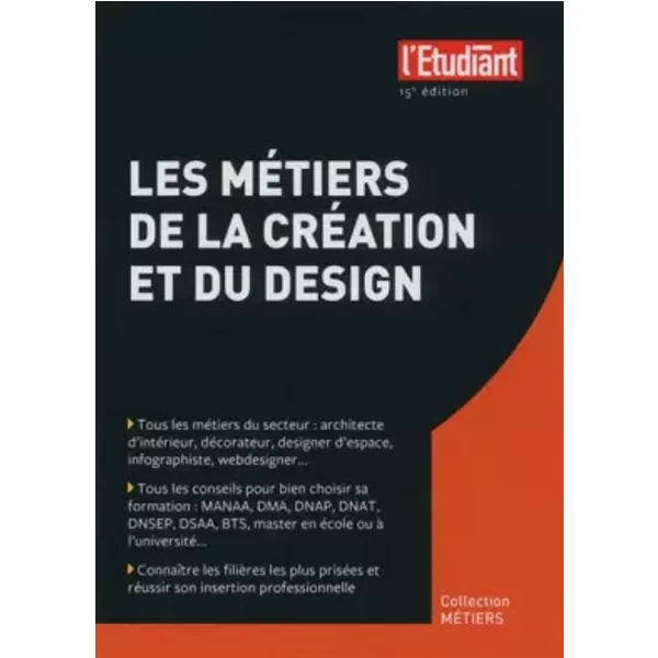 Les MéTiers De La CréAtion Et Du Design 15E éDition - Virginie Plaut-image