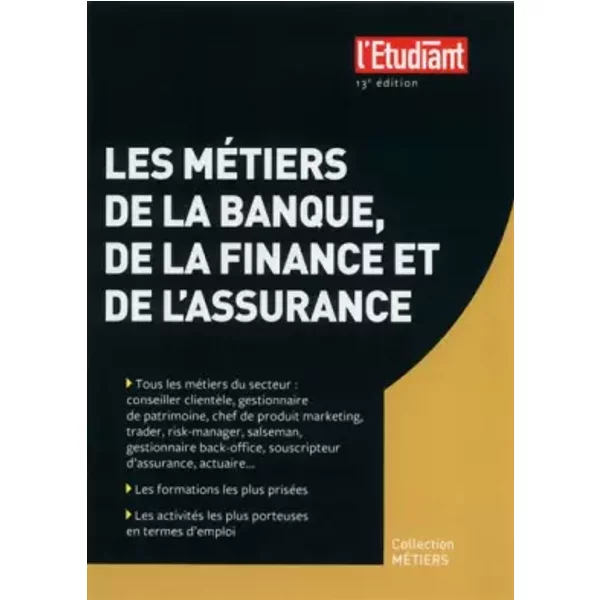 Les MéTiers De La Banque, De La Finance Et De L'assurance 13E éDition - Pascale Kroll-image