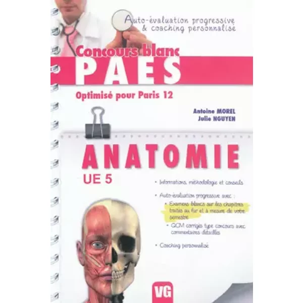 Anatomie UE 5: Optimisé pour Paris 12 - Antoine Morel, Julie Nguyen