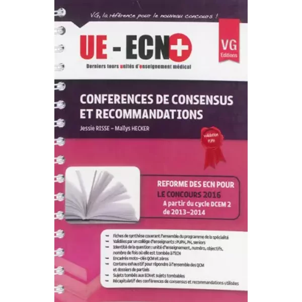Conférences de consensus et recommandations - Jessie Risse, Mailys Hecker