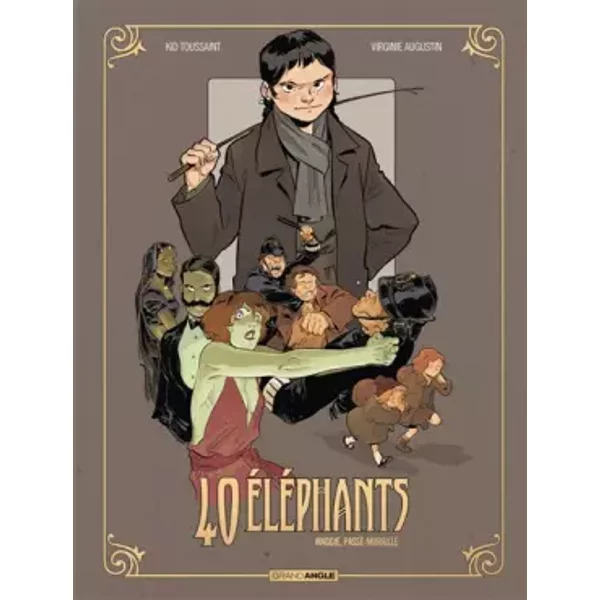 40 éléphants - vol. 02/3: Maggie passe-muraille - Virginie Augustin, Kid Toussaint