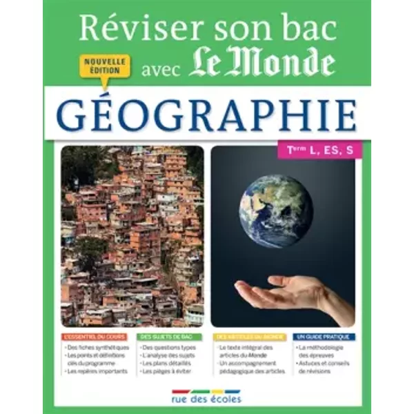 RéViser Son Bac Avec Le Monde 2015 : GéOgraphie - Didier Giorgini, CéDric Oline, Delphine Cheveau-Richon, Sylvie Fleury-image