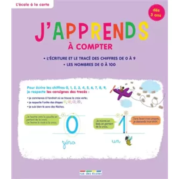 J'apprends à Compter: DèS 3 Ans - Collectif-image