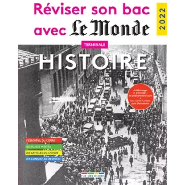 RéViser Son Bac Avec Le Monde 2022, Tronc Commun, Histoire - Collectif-image