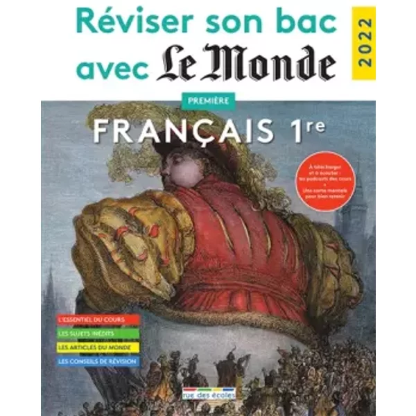 RéViser Son Bac Avec Le Monde 2022, FrançAis 1Re Tronc Commun - Collectif-image