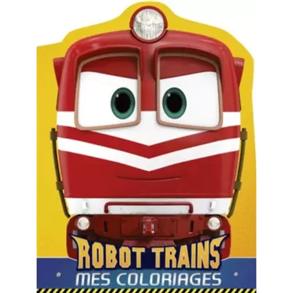 Robot Trains - Mes Coloriages - Alf (2) - Cj Em-image