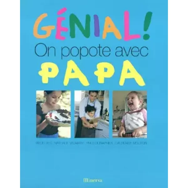 GéNial, On Popote Avec Papa - Nathalie Valmary Et Laurence Mouton-image