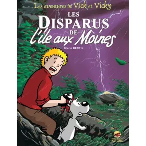 Les Aventures De Vick Et Vicky, N° 3 : Les Disparus De L'ile Aux Moines - Bertin-image