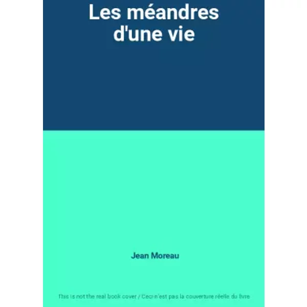 Les MéAndres D'une Vie - Jean Moreau-image