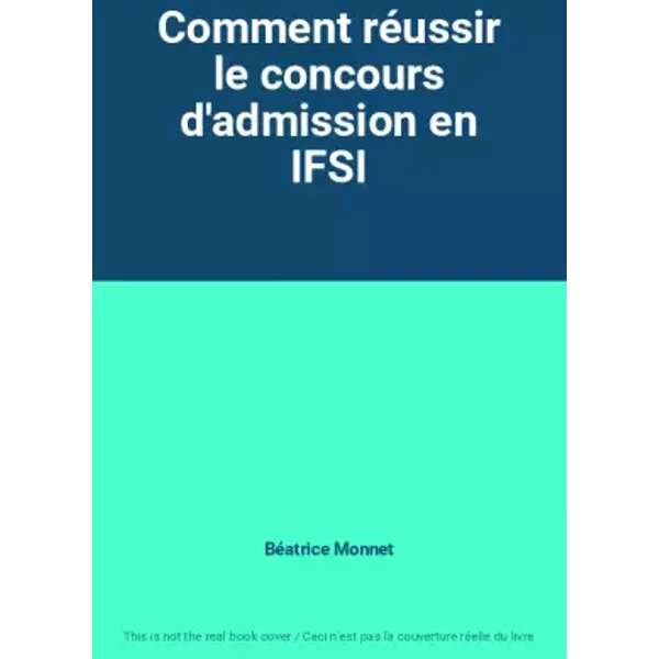 Comment RéUssir Le Concours D'admission En Ifsi - BéAtrice Monnet-image