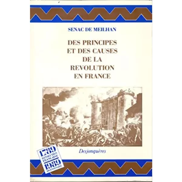 Des Principes Et Des Causes De La RéVolution En France... - Senac De-image