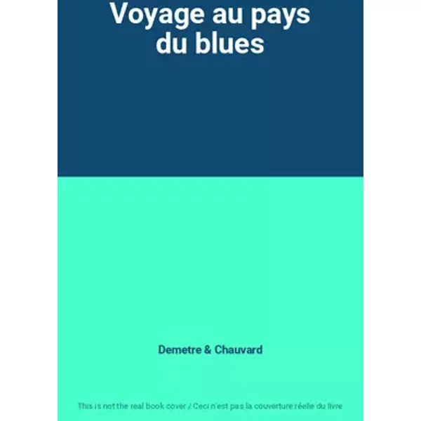 Voyage au pays du blues - Demetre, Chauvard