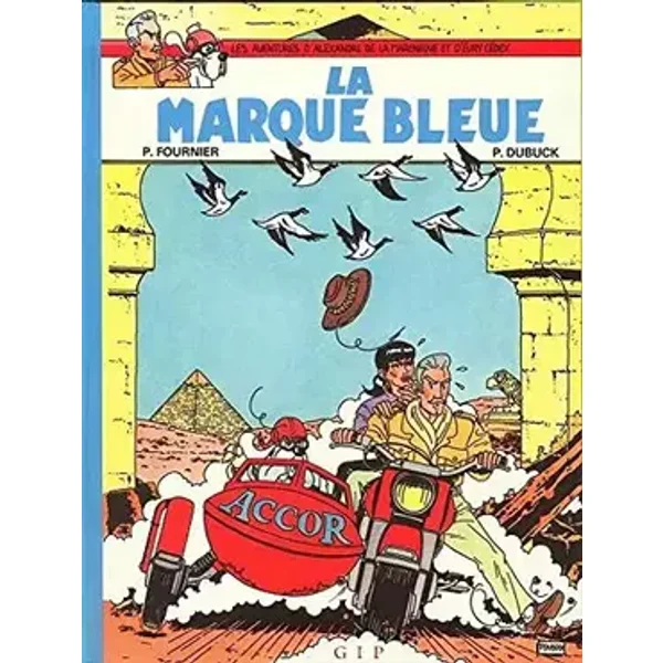 La Marque Bleue - Pascal Fournier