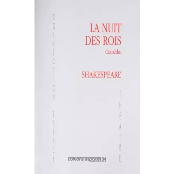 La Nuit des rois - William Shakespeare
