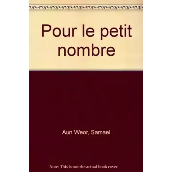Pour le petit nombre - Shûnyatâ - Samael Aun Weor