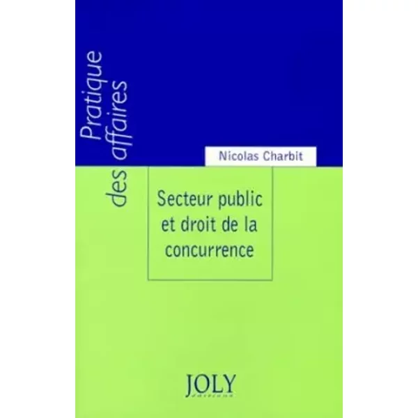 Secteur Public Et Droit De La Concurrence - Charbit N.-image