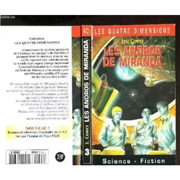 Les Andros de Miranda (Les quatre dimensions) - Éric Cowez
