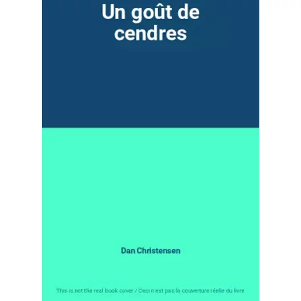Un GoûT De Cendres - Dan Christensen-image