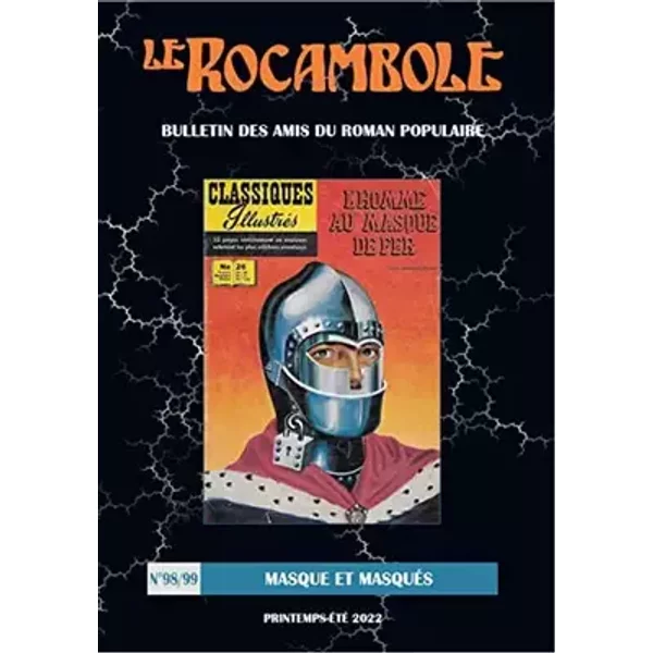 Le rocambole n°98-99: Masque et masqués - Roman popu. assoc. Amis, Daniel Compère