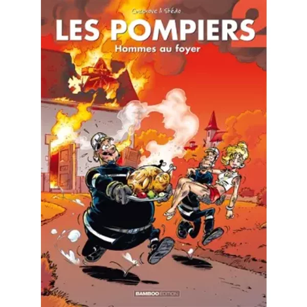 Les Pompiers, Tome 2 : Hommes Au Foyer - Christophe Cazenove, Christophe Cazenove, Stedo-image