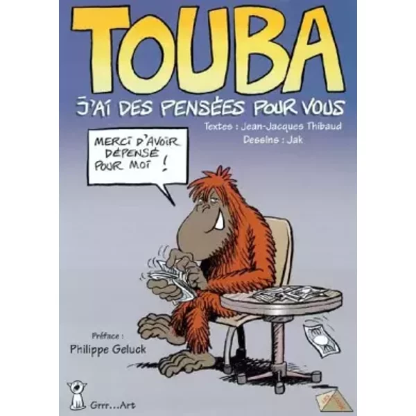 Touba, Tome 1 : J'ai Des PenséEs Pour Vous - Jean-Jacques Thibaud Et Jak-image