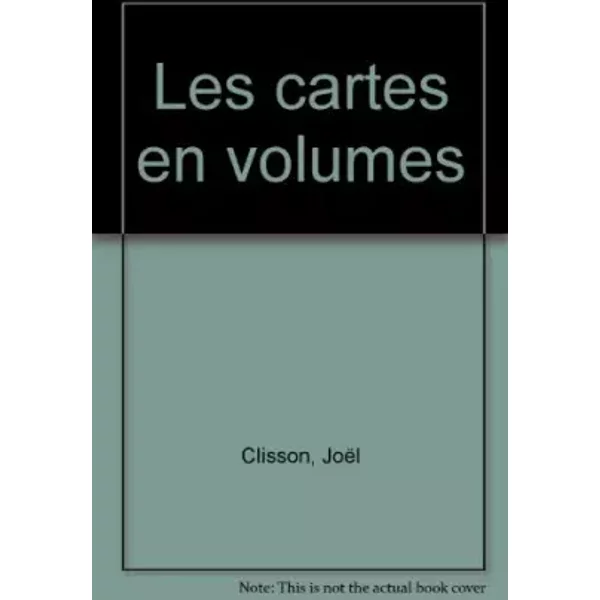 Les Cartes En Volumes - JoëL Clisson-image