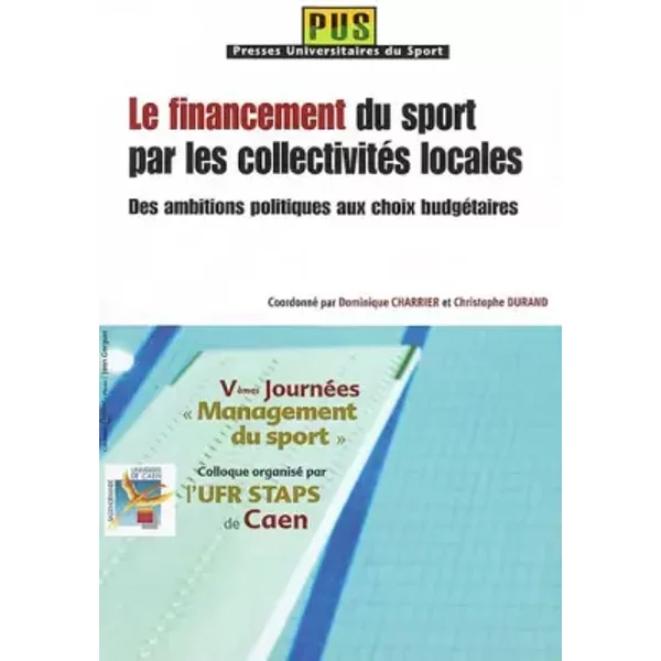 Le Financement Du Sport. Tome 2 - Collectif, Christophe Durand, Dominique Charrier-image