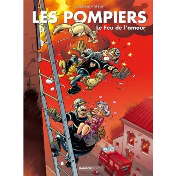 Les Pompiers, Tome 3 : Le Feux De L'amour - Cazenove, StéDo, Christian Favrelle, Schelle-image
