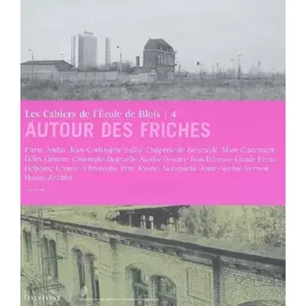Les cahiers de l'Ecole de Blois, N° 4 : Autour des friches - Gilles Clément, Claude Eveno, Jean-Christophe Bailly, Jean Echenoz, Collectif