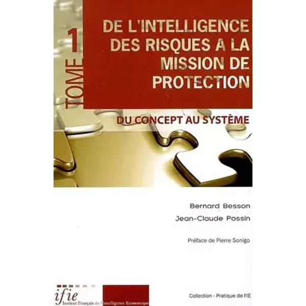 De l'intelligence des risques à la mission de protection : Tome 1, Du concept au système - Bernard Besson, Jean-Claude Possin, Pierre Sonigo