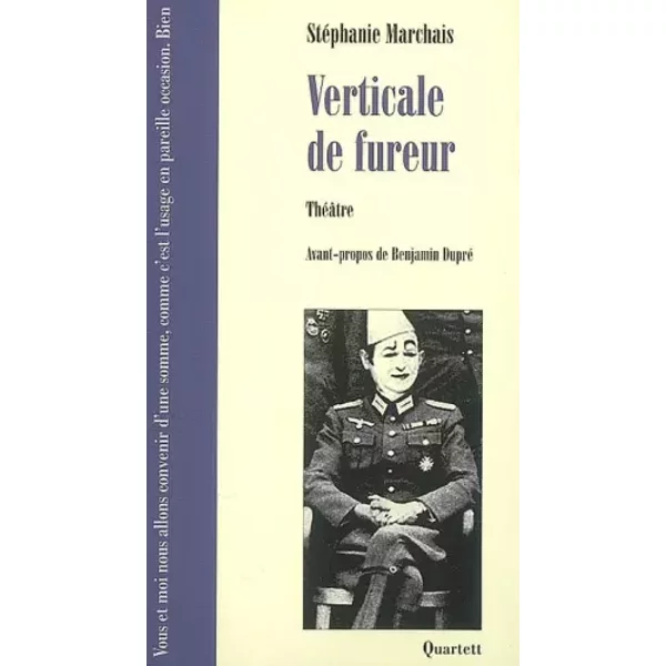 Verticale de fureur - Stéphanie Marchais