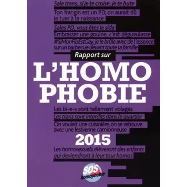 Rapport Sur L'homophobie 2015 - Sos Homophobie-image